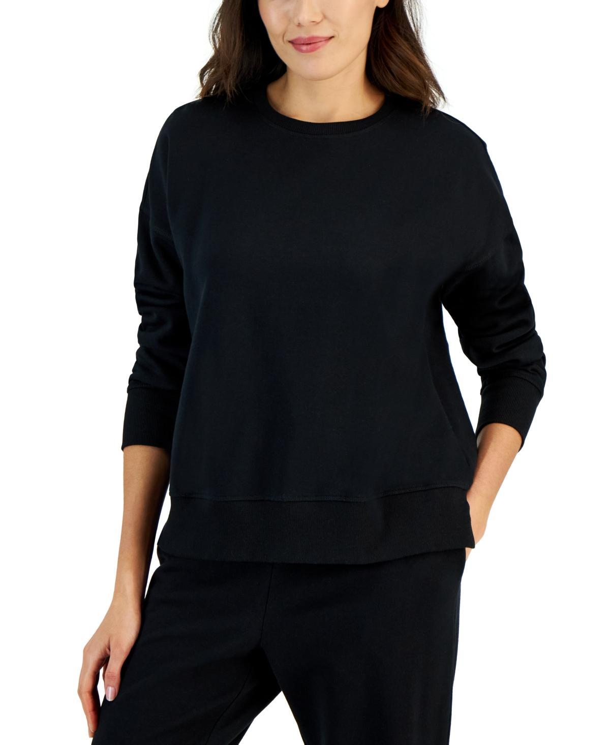 Id Ideology Womens Fleece Crewneck Sweatshirt, Created for Macys Product Image