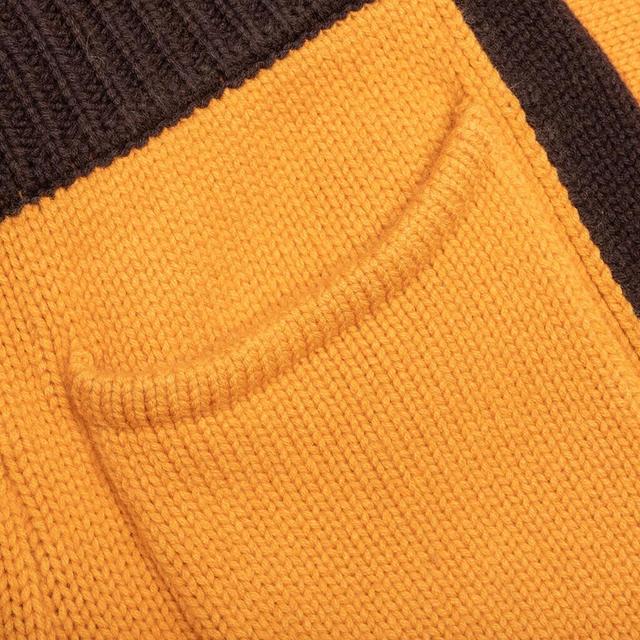 Knit Track Pant - Yellow/Black Male Product Image