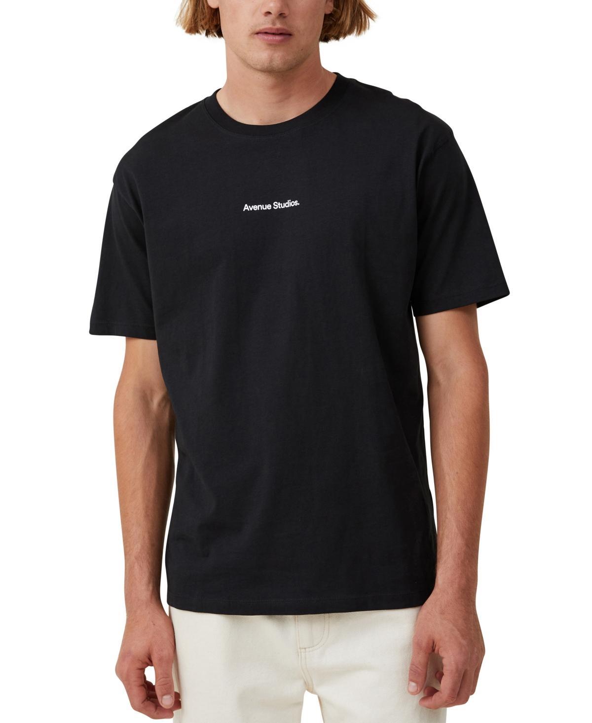 Cotton On Mens Easy T-Shirt - Black Product Image