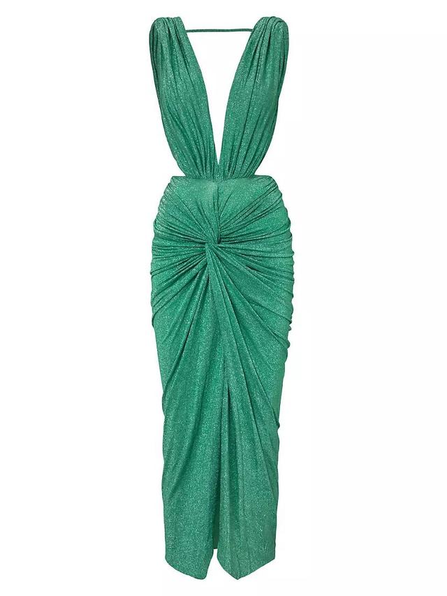 Mia Ruched Maxi Dress Product Image