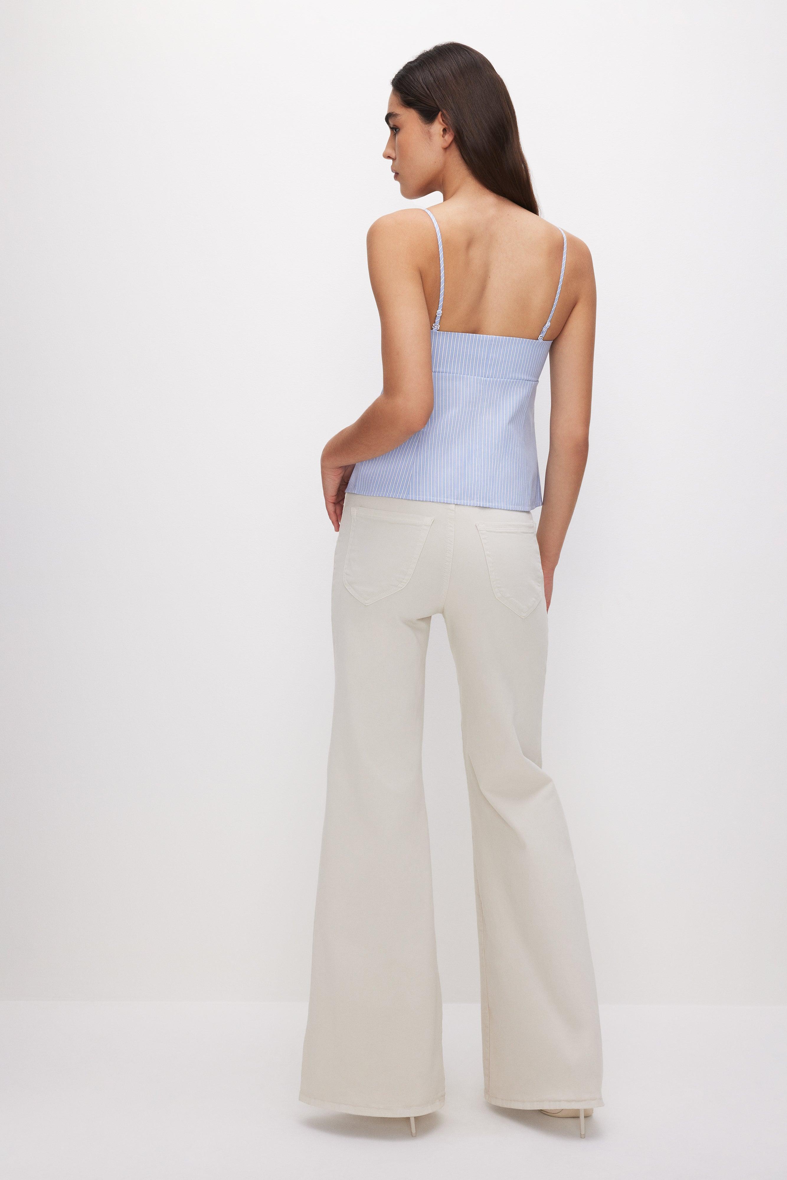 GOOD WAIST PALAZZO | BONE001 Product Image