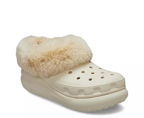 CROCS Classic Furever Crush Faux Shearling Lined Clog Product Image