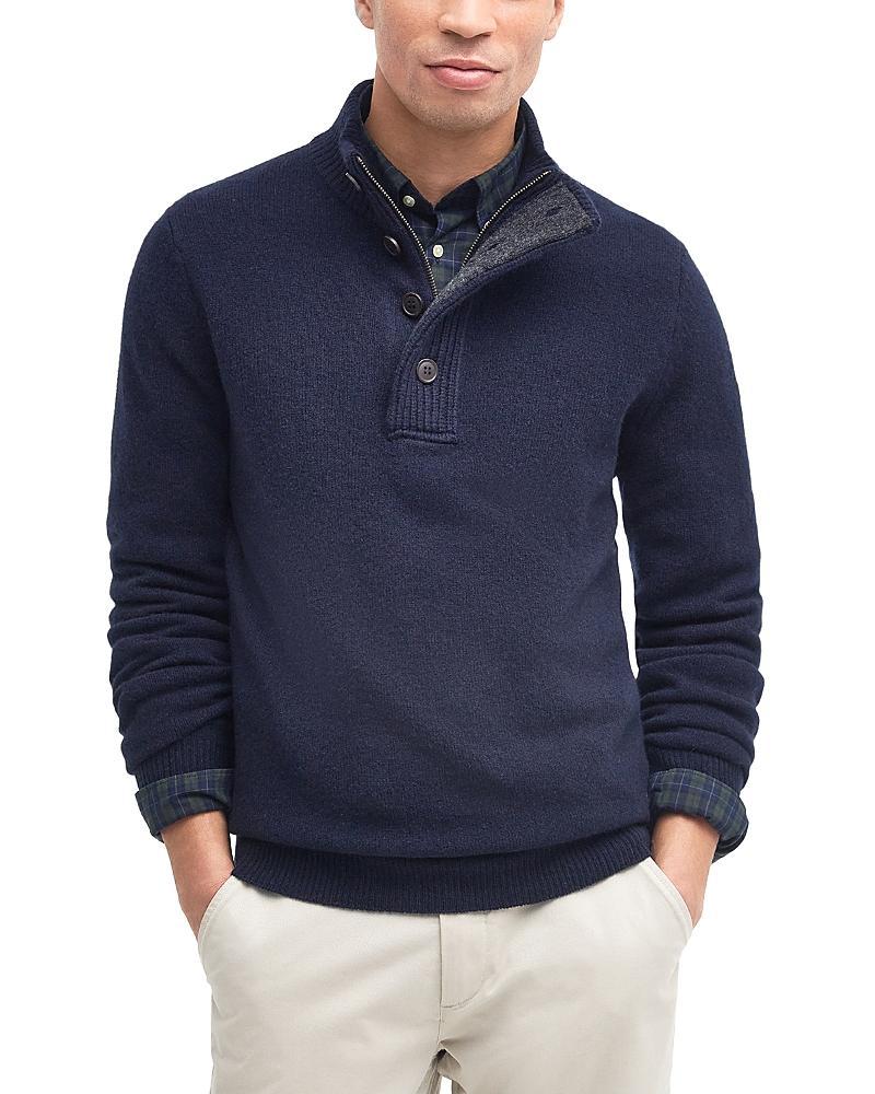 Calder Wool Sweater In Blue Product Image