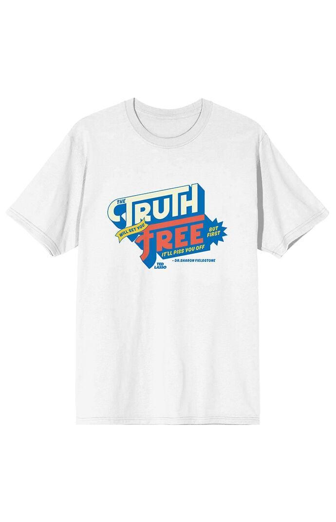 Men's Ted Lasso The Truth Will Set You Free T-Shirt Product Image