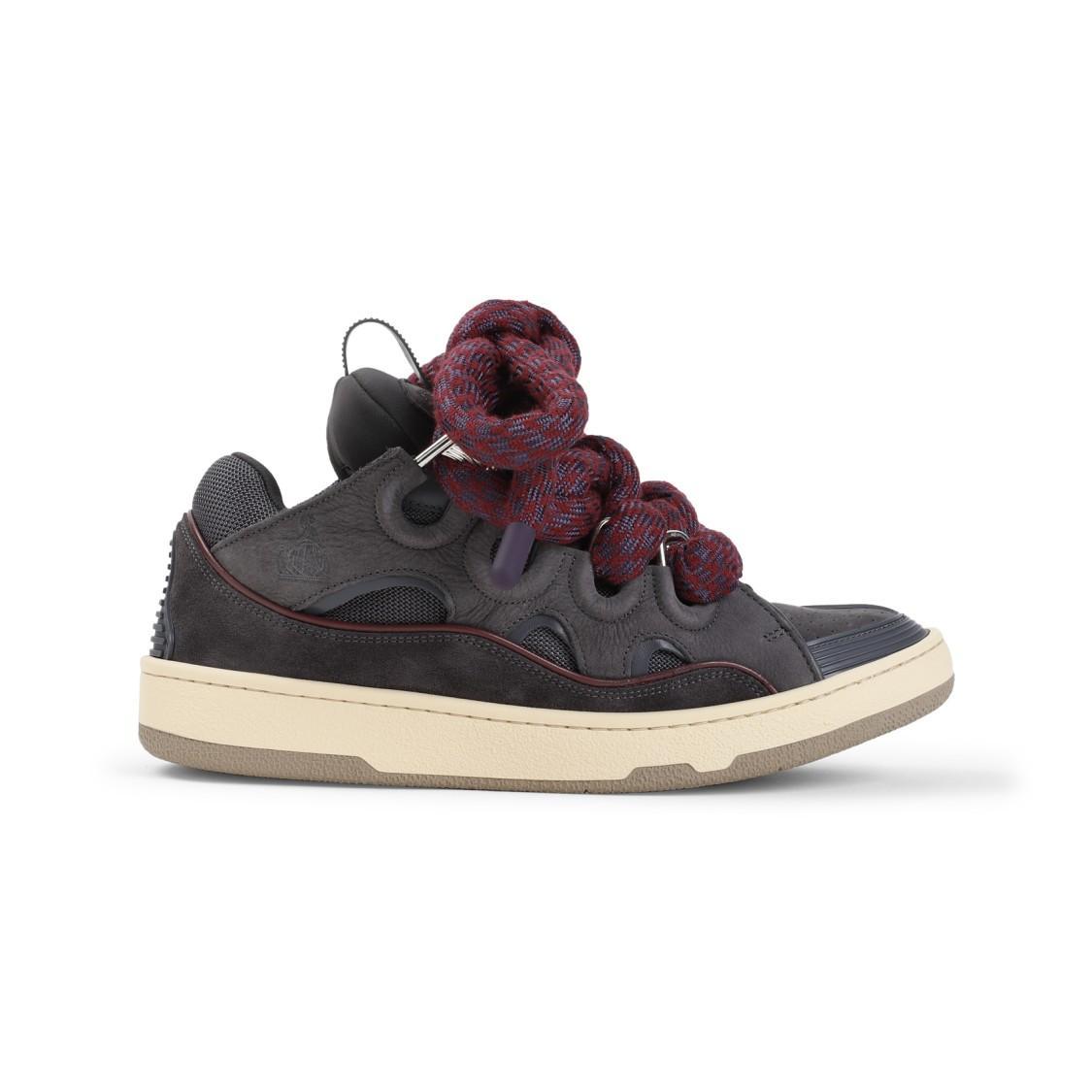 LANVIN Curb Sneakers In Gris Requin Product Image