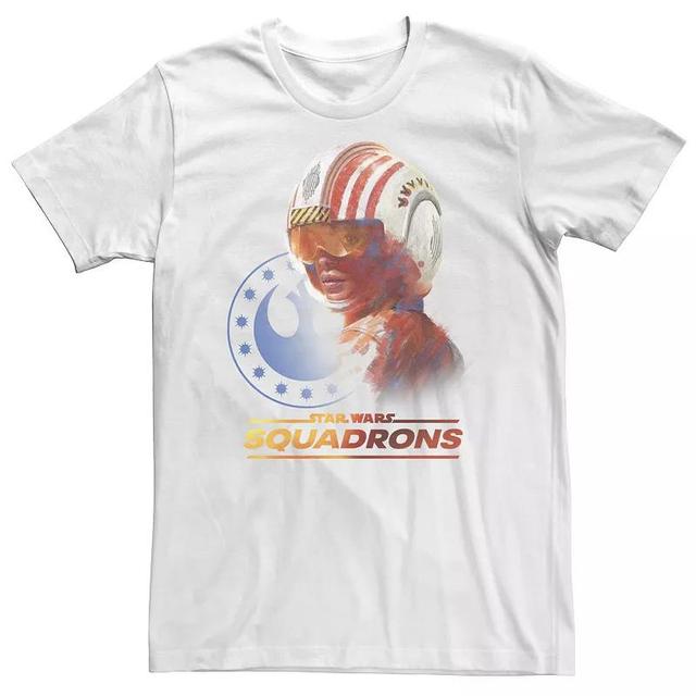 Big & Tall Star Wars: Squadrons Rebel Pilot Logo Tee, Mens Product Image