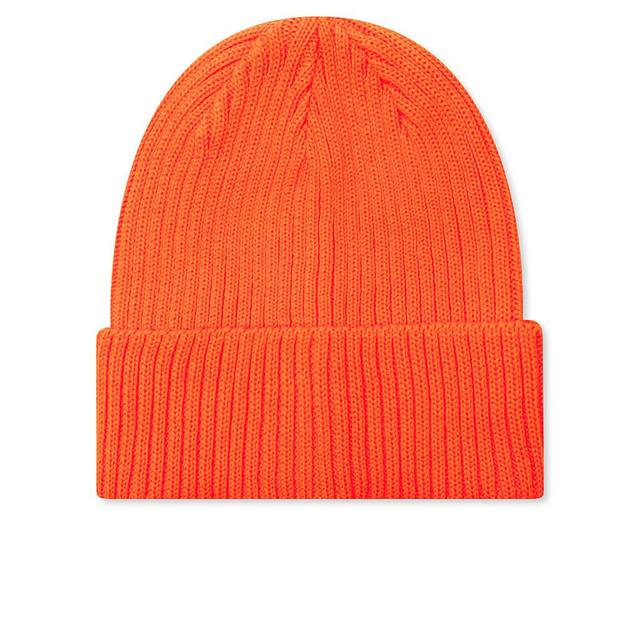 Cotton Rib Beanie - Orange Male Product Image