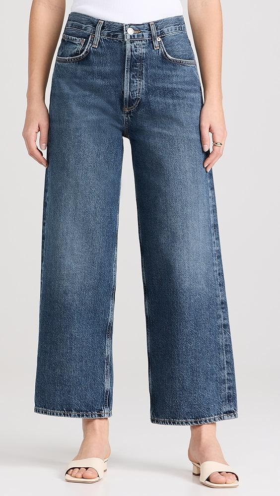 AGOLDE Ren: High Rise Wide Leg Jeans | Shopbop Product Image