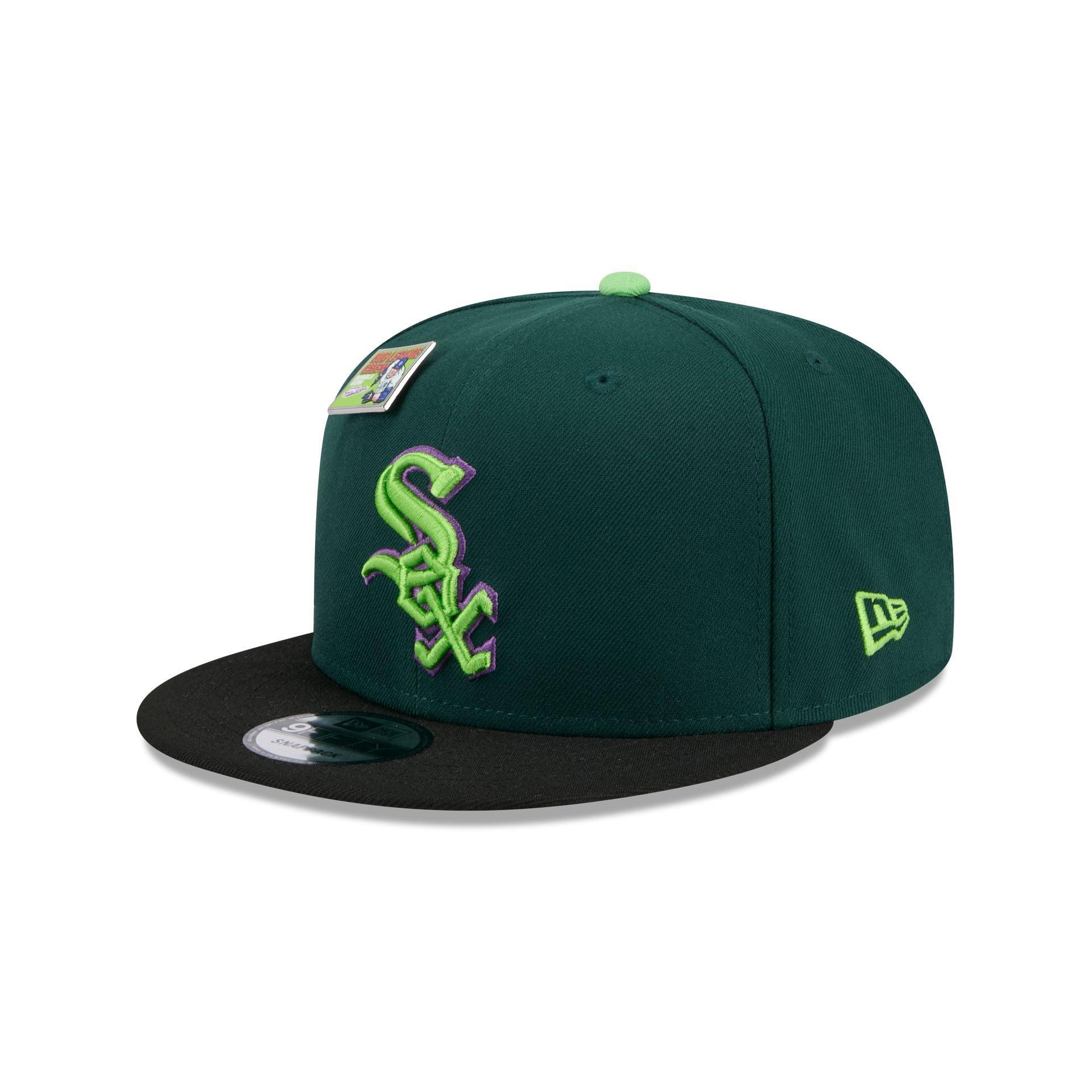 Big League Chew X Chicago White Sox Sour Apple 9FIFTY Snapback Hat Male Product Image