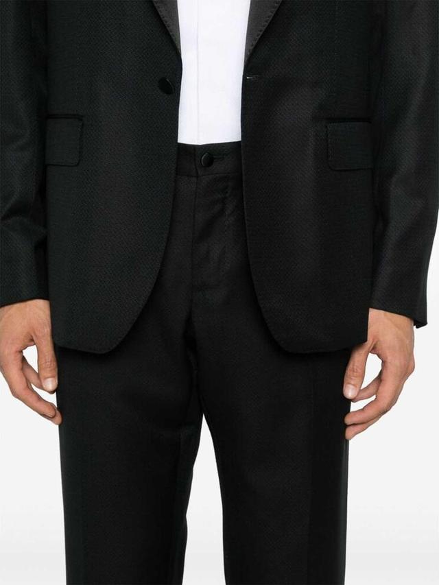 Monogram-jacquard Suit In Black Product Image