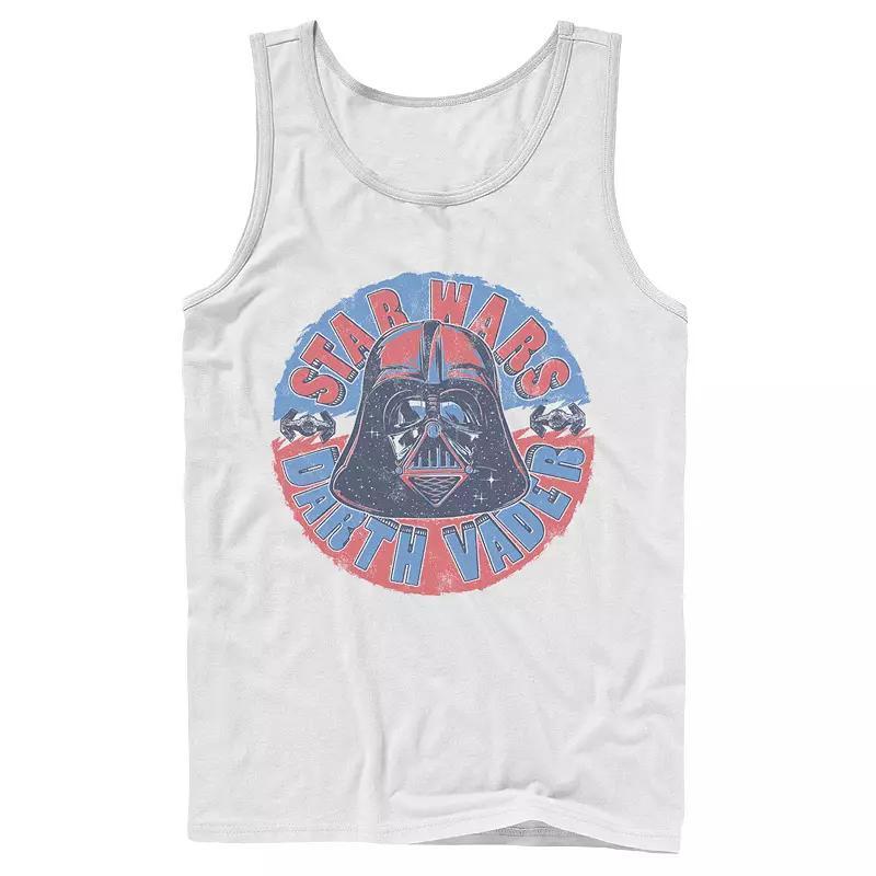 Mens Star Wars Darth Vader Circle Text Portrait Tank Top Product Image