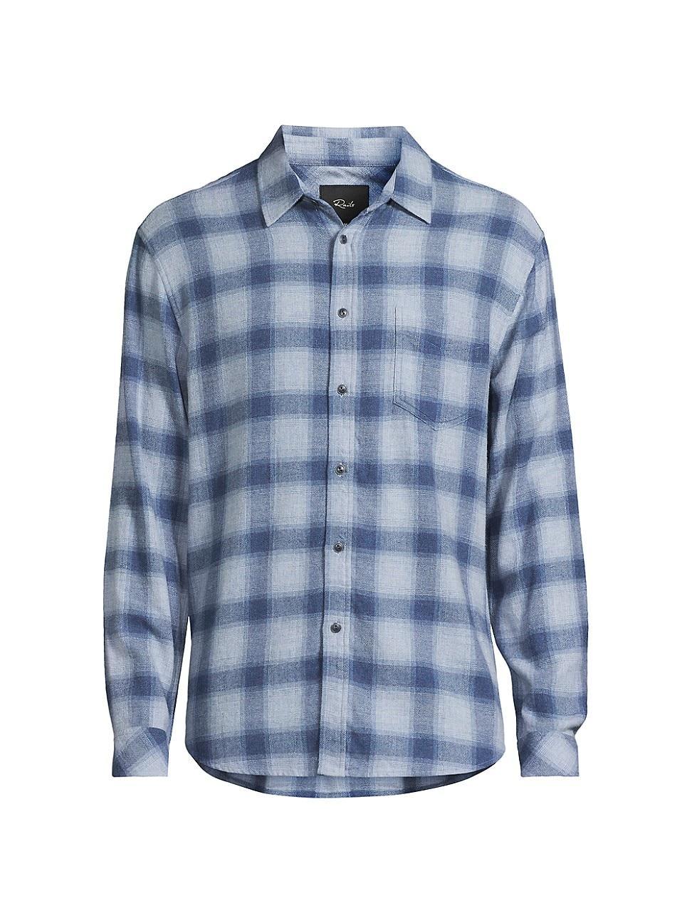 Men's Lennox Plaid Sport Shirt Product Image