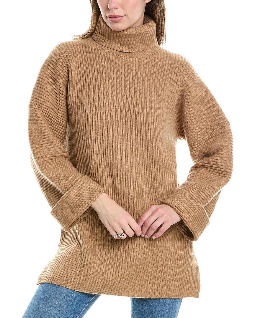 MAX MARA Dula Wool & Cashmere-blend Sweater In Brown product image