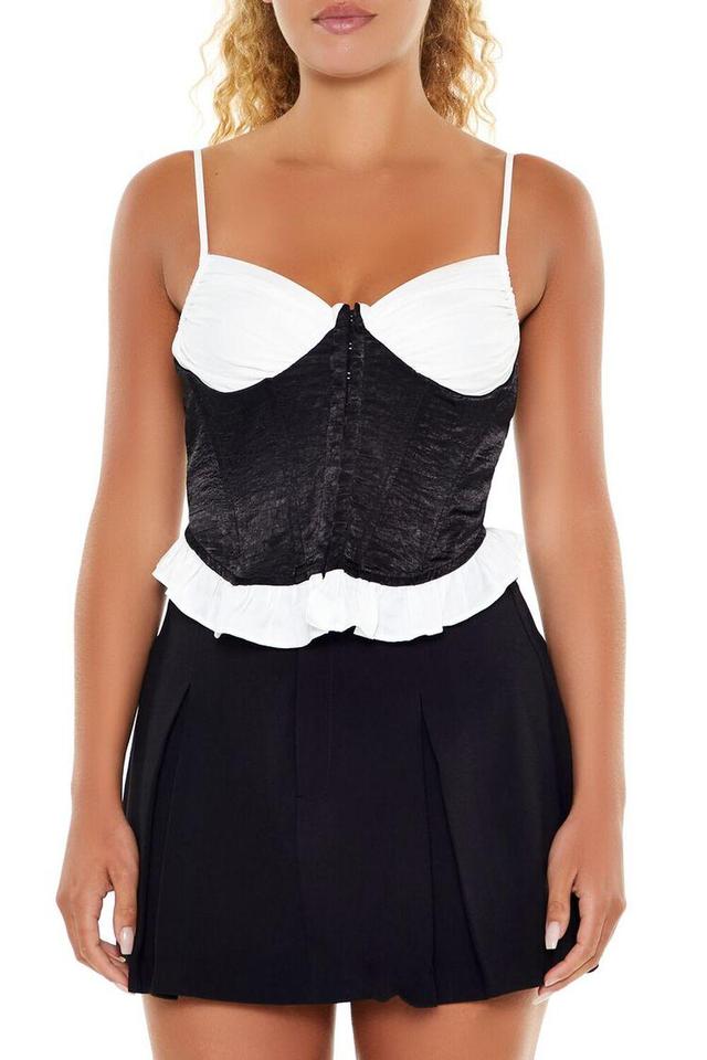 Colorblock Bustier Cami | Forever 21 Product Image