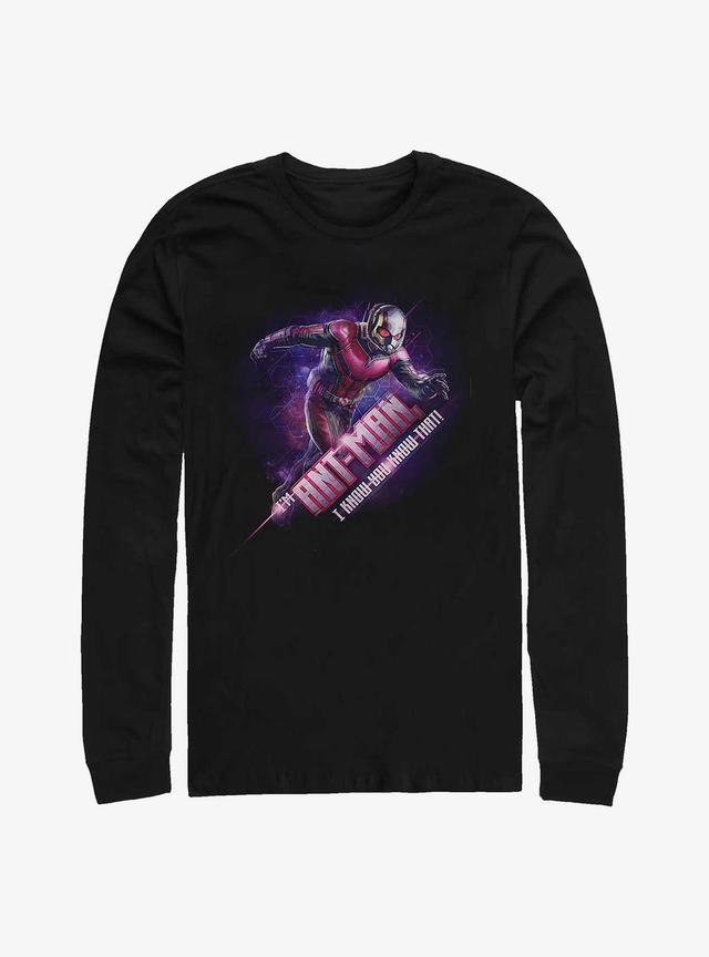 Marvel Ant-Man I Know You Know That Long-Sleeve T-Shirt Product Image