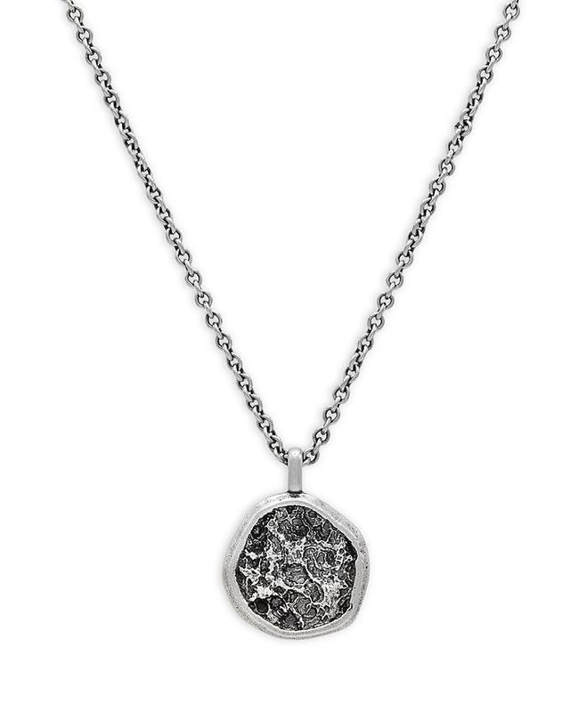 John Varvatos Mens Artisan Sterling Silver Pendant Necklace Product Image