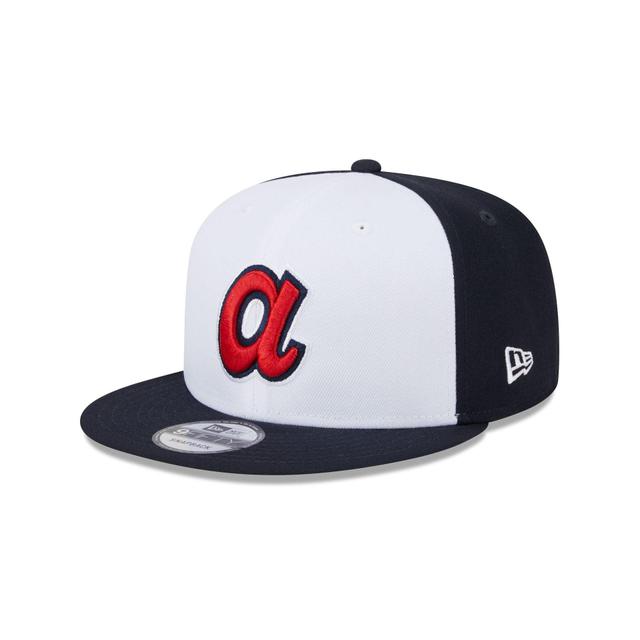 Atlanta Braves 2024 Batting Practice 9FIFTY Snapback Hat Male Product Image