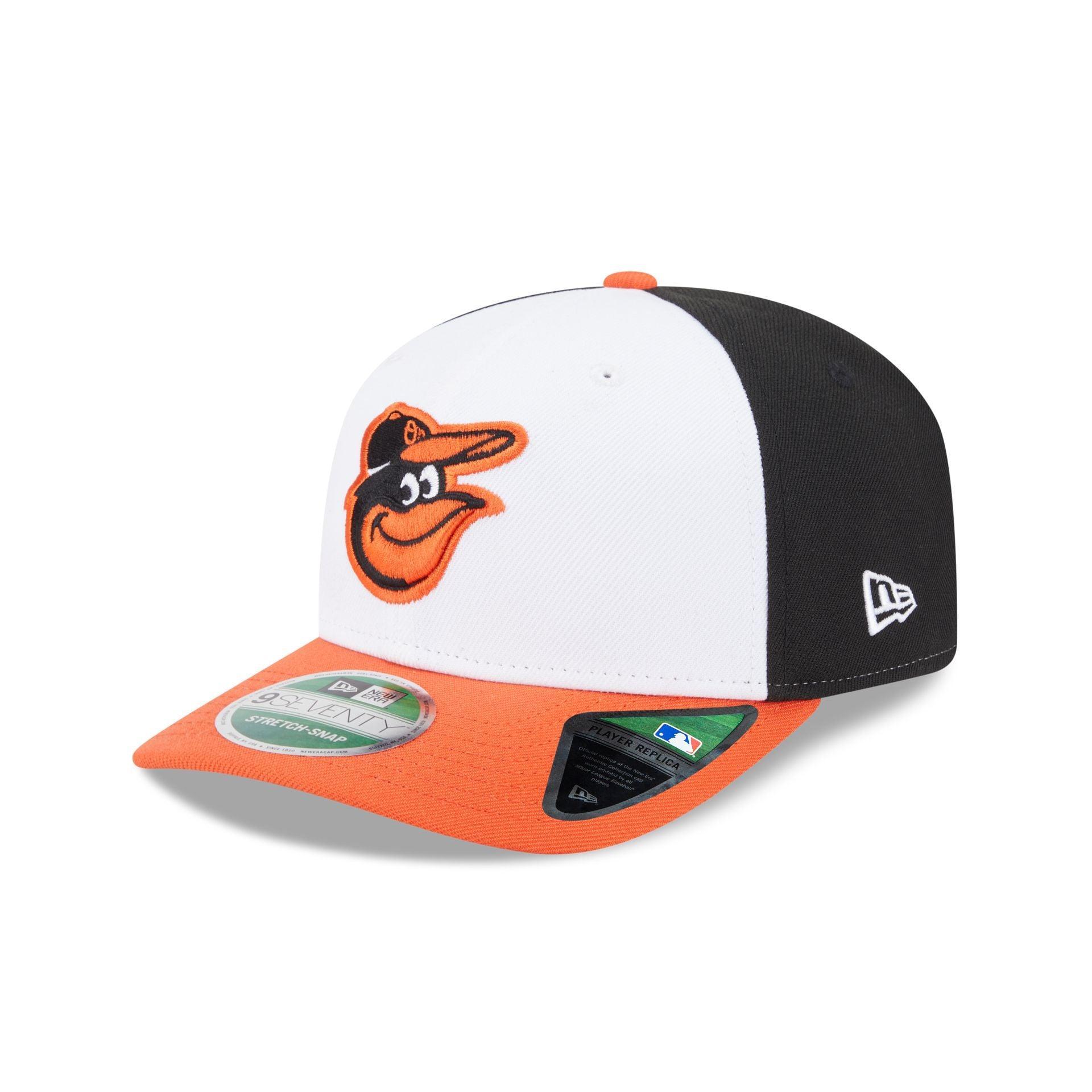 Baltimore Orioles Home 9SEVENTY Stretch-Snap Hat Male Product Image