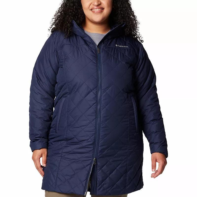 Plus Size Columbia Copper Crest II Long Jacket, Womens Product Image