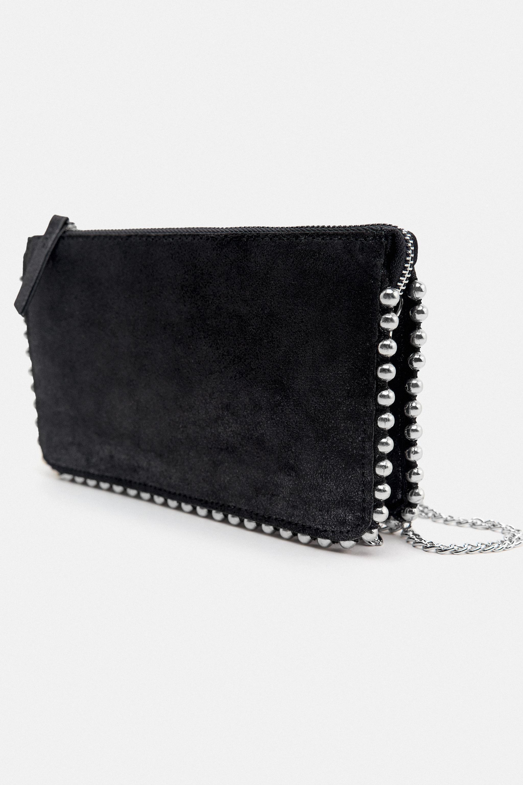 STUDDED CROSSBODY WALLET BAG Product Image