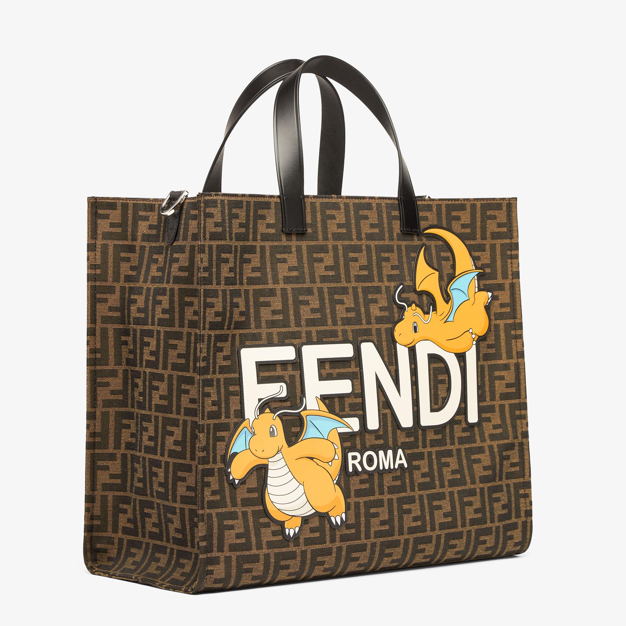 ShopperFENDI x FRGMT x POKÉMON brown FF fabric bag Product Image