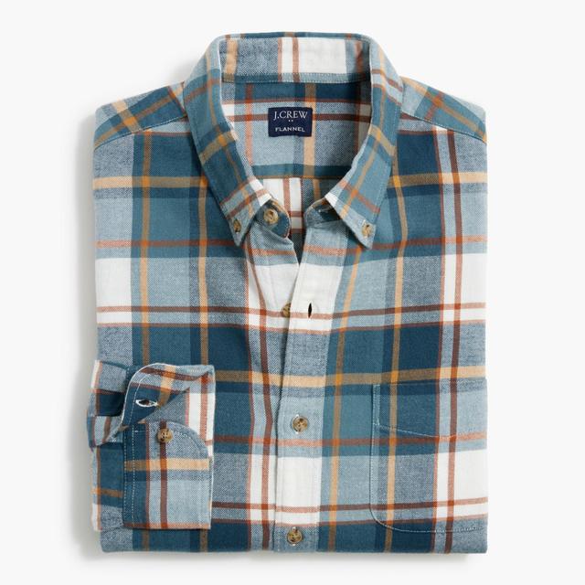 Classic plaid flannel shirt Product Image