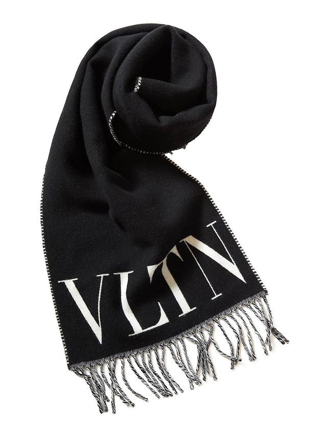 Mens Wool and Cashmere Scarf Product Image