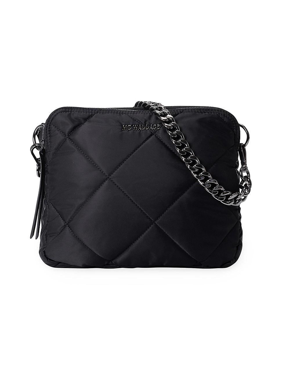 Womens Bowery Quilted Crossbody Bag Product Image