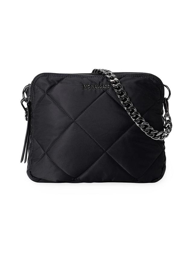 Womens Bowery Quilted Crossbody Bag Product Image