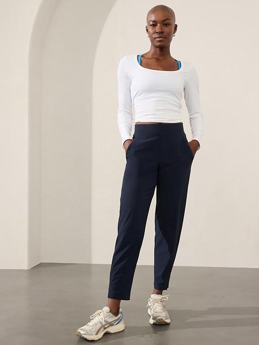 Brooklyn Mid Rise Ankle Pant Product Image