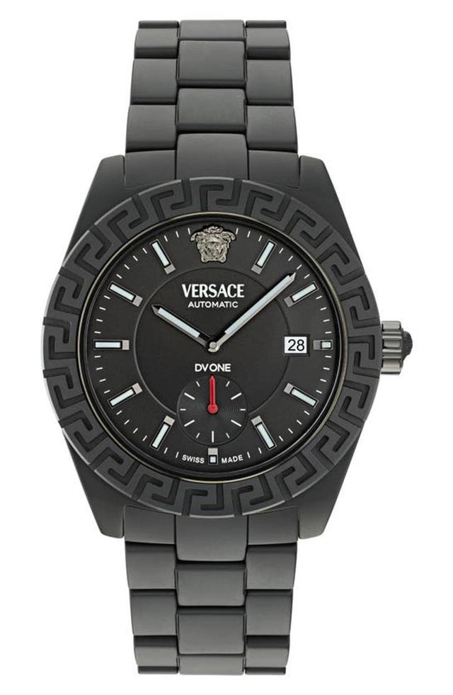 VERSACE Dv One Automatic 43mm In Black Ceramic Product Image