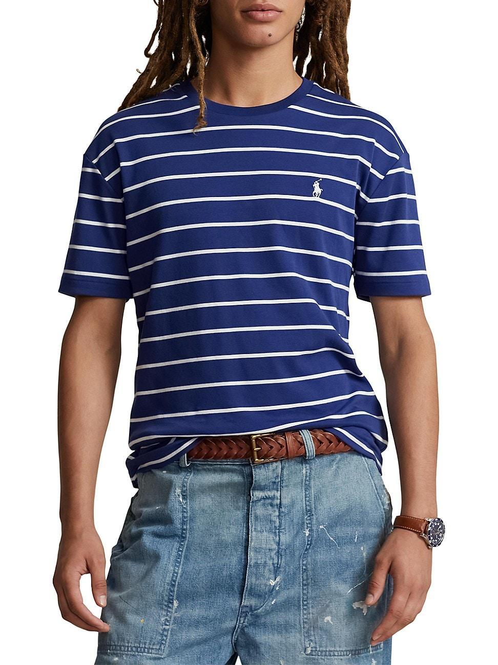 Mens Striped Short-Sleeve T-Shirt Product Image