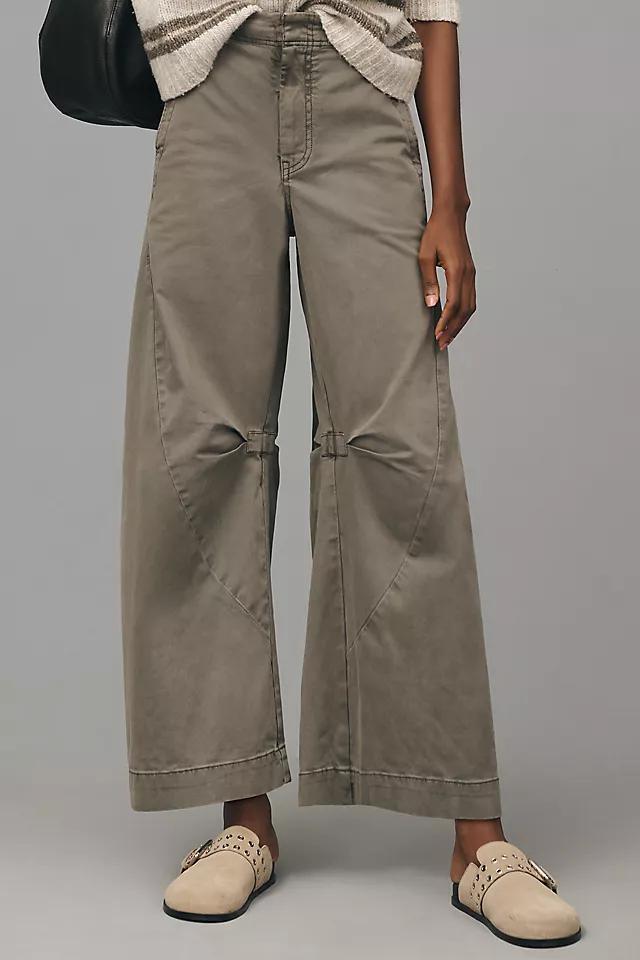 Pilcro Puddle Curve Wide-Leg Pants Product Image