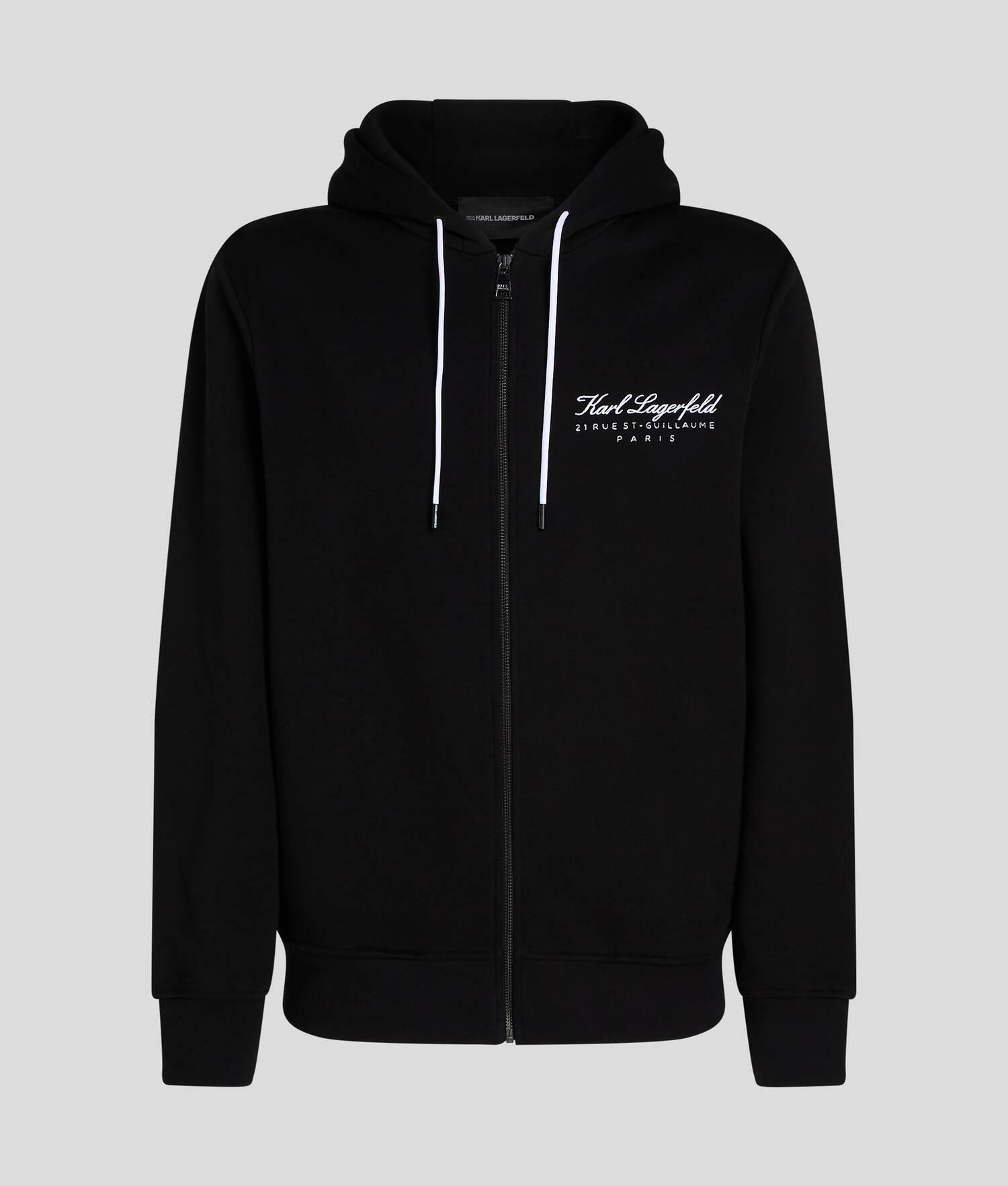 HOTEL KARL ZIP-UP LOUNGEWEAR HOODIE Product Image