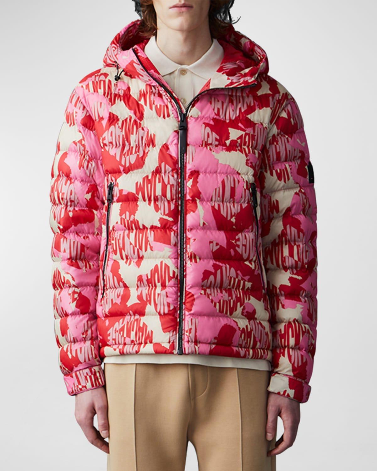 Mens Keagan-NV Printed Puffer Jacket Product Image