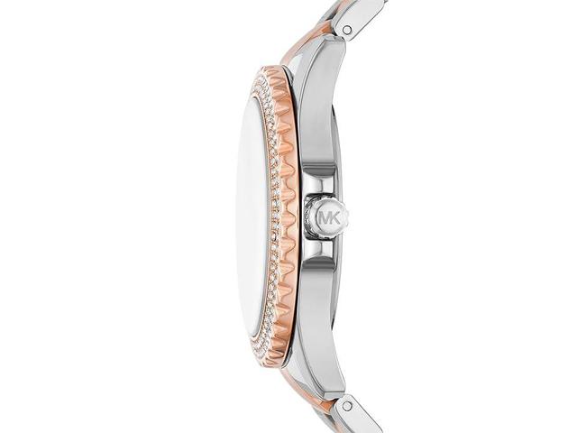 Michael Kors Womens Everest Three-Hand Two-Tone Stainless Steel Bracelet Watch Product Image