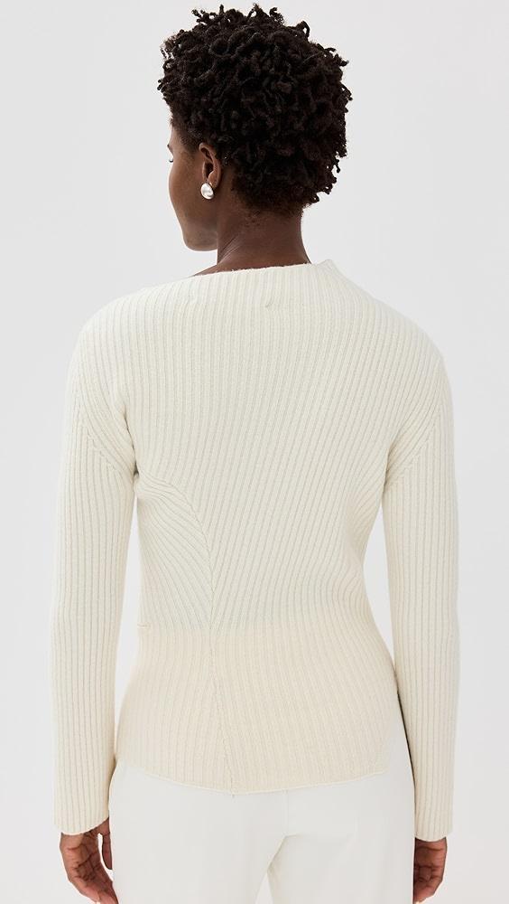 Róhe Twisted Ribbed Sweater | Shopbop Product Image