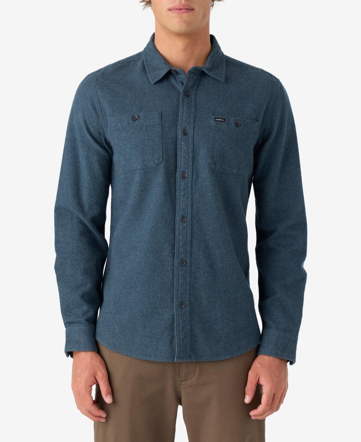 ONeill Mens Breakwater Solid Flannel Shirt Product Image