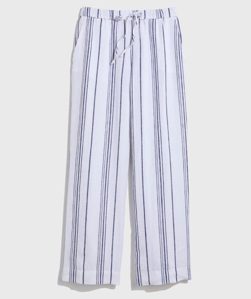 Tie-Waist Linen Pants Product Image