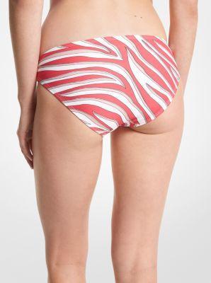 Zebra Print Bikini Bottom Product Image