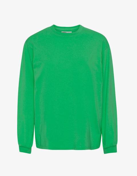 Oversized Organic LS T-shirt - Kelly Green Product Image