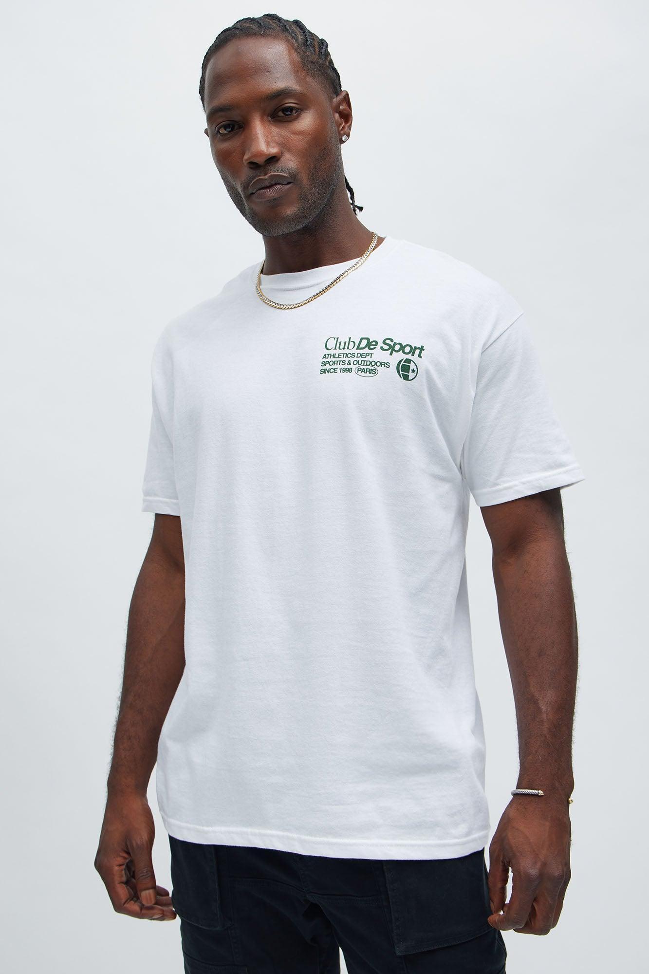 Club De Sport Short Sleeve Tee - White Product Image