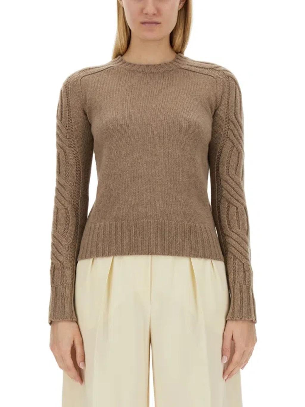 MAX MARA Crewneck Long In Dove Product Image