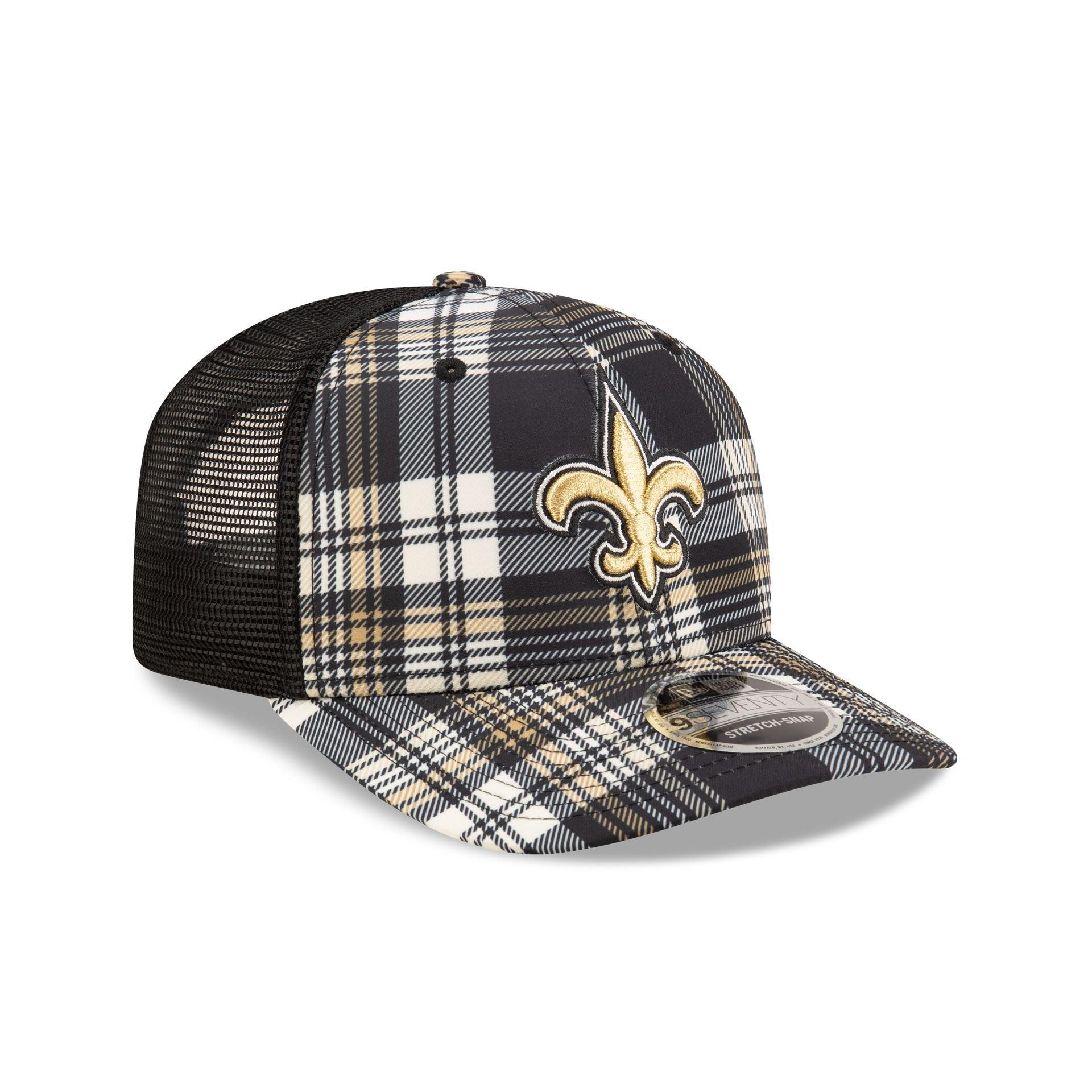 New Orleans Saints 2024 Sideline Statement 9SEVENTY Stretch-Snap Hat Male Product Image