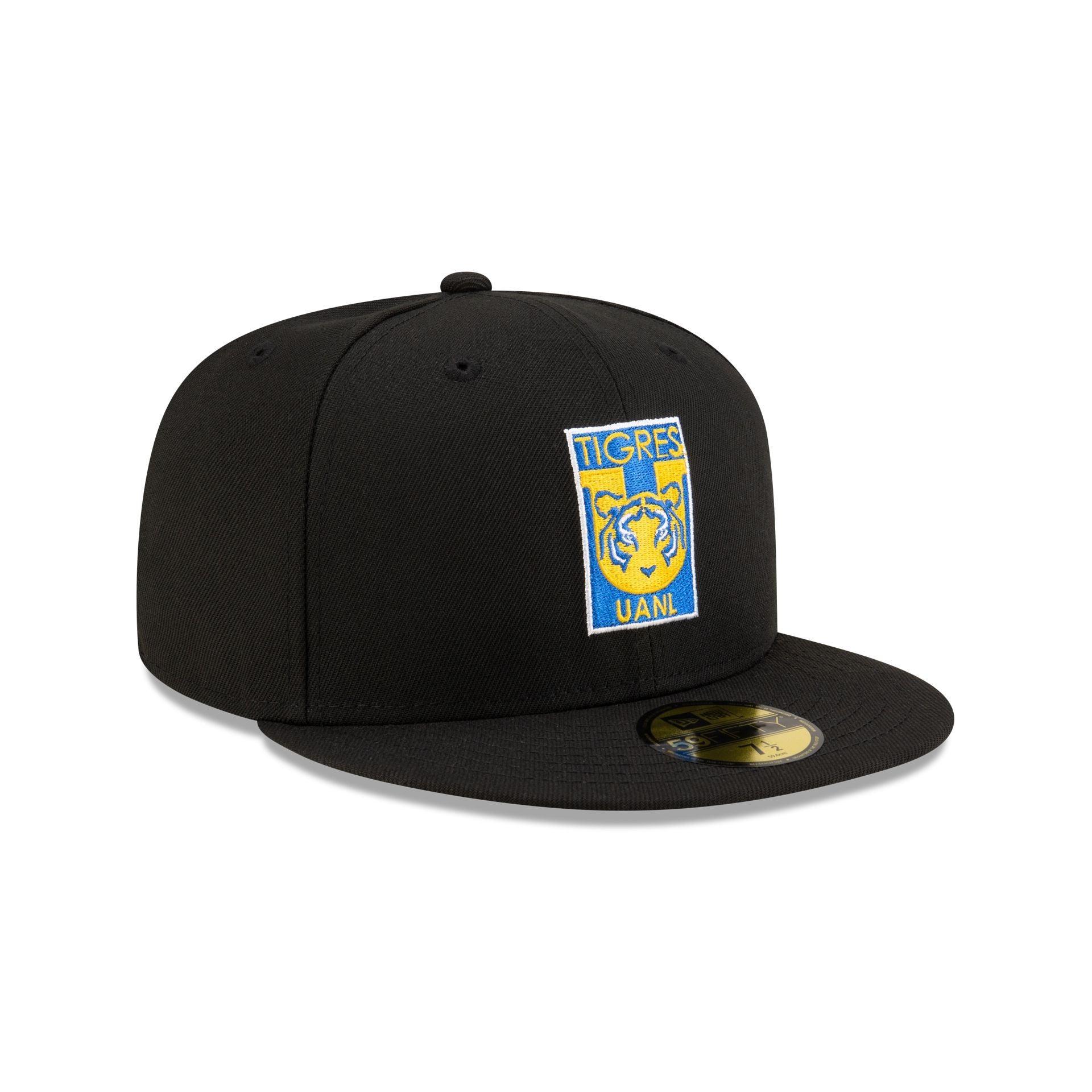 Tigres de Monterrey Black 59FIFTY Fitted Hat Male Product Image