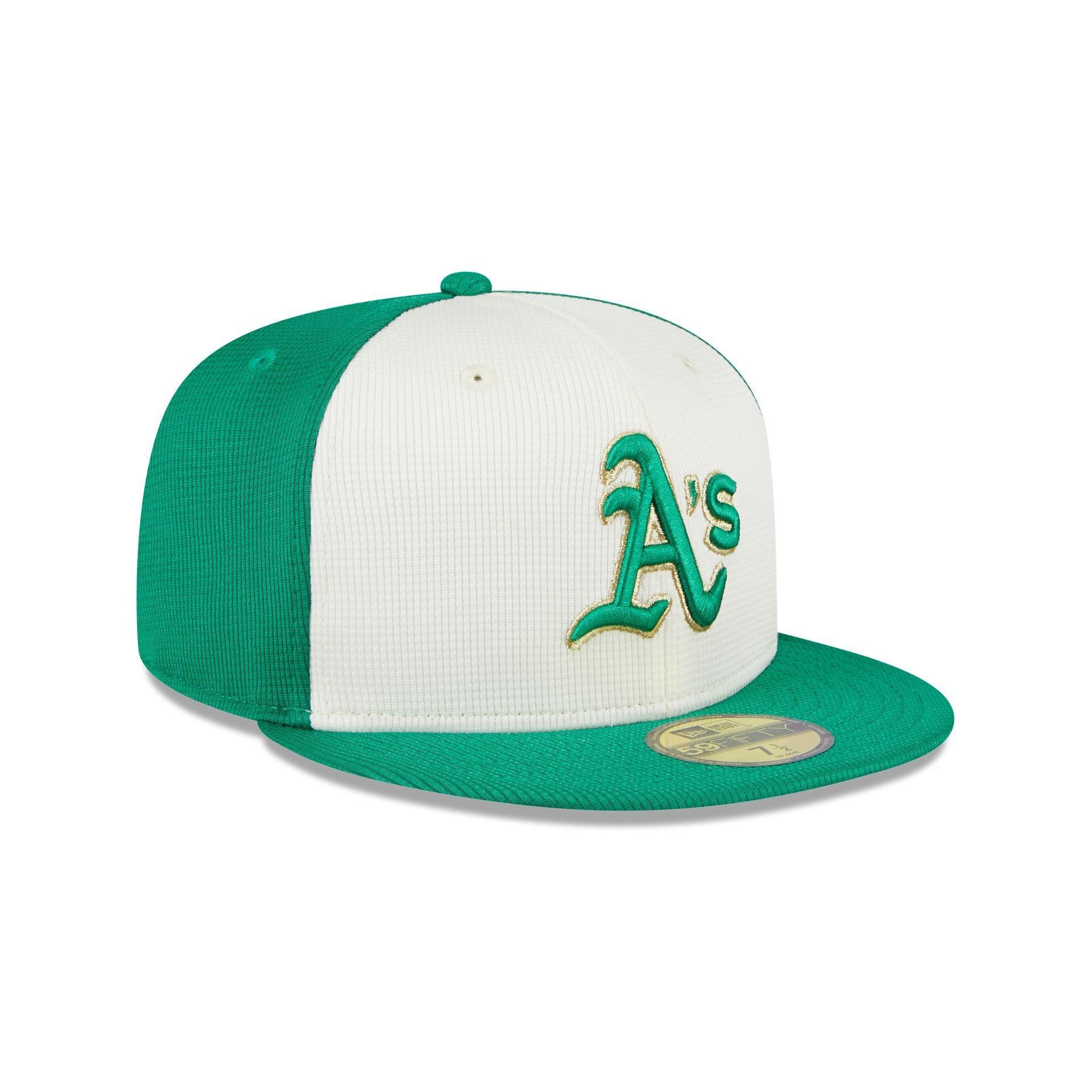 Oakland Athletics St. Patrick's Day 2024 59FIFTY Fitted Hat Male Product Image