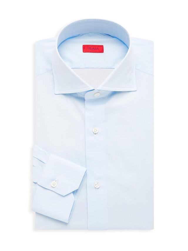 Mens Cotton-Blend Dress Shirt Product Image