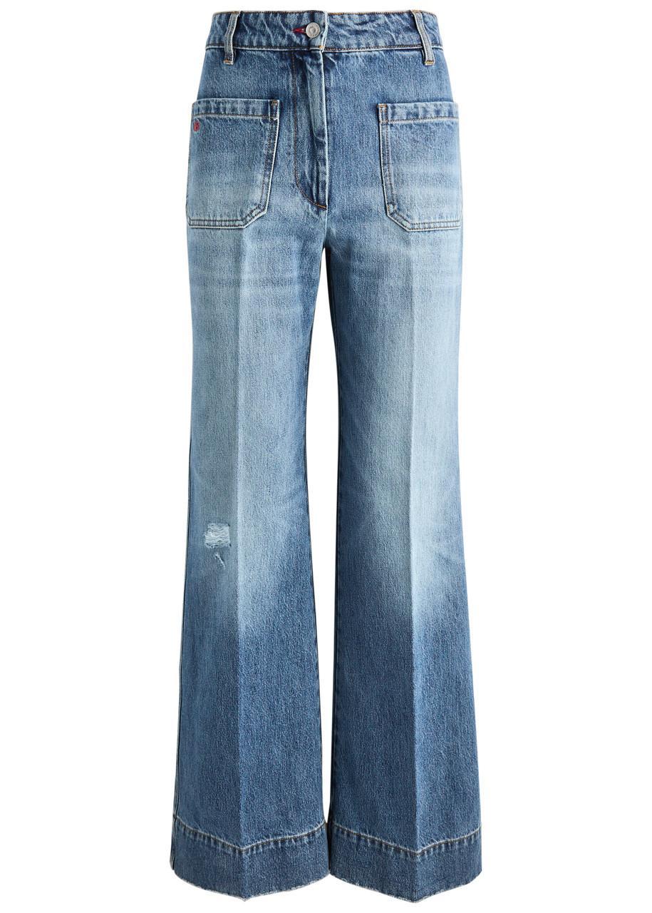 Alina Straight-leg Jeans In Denim Product Image