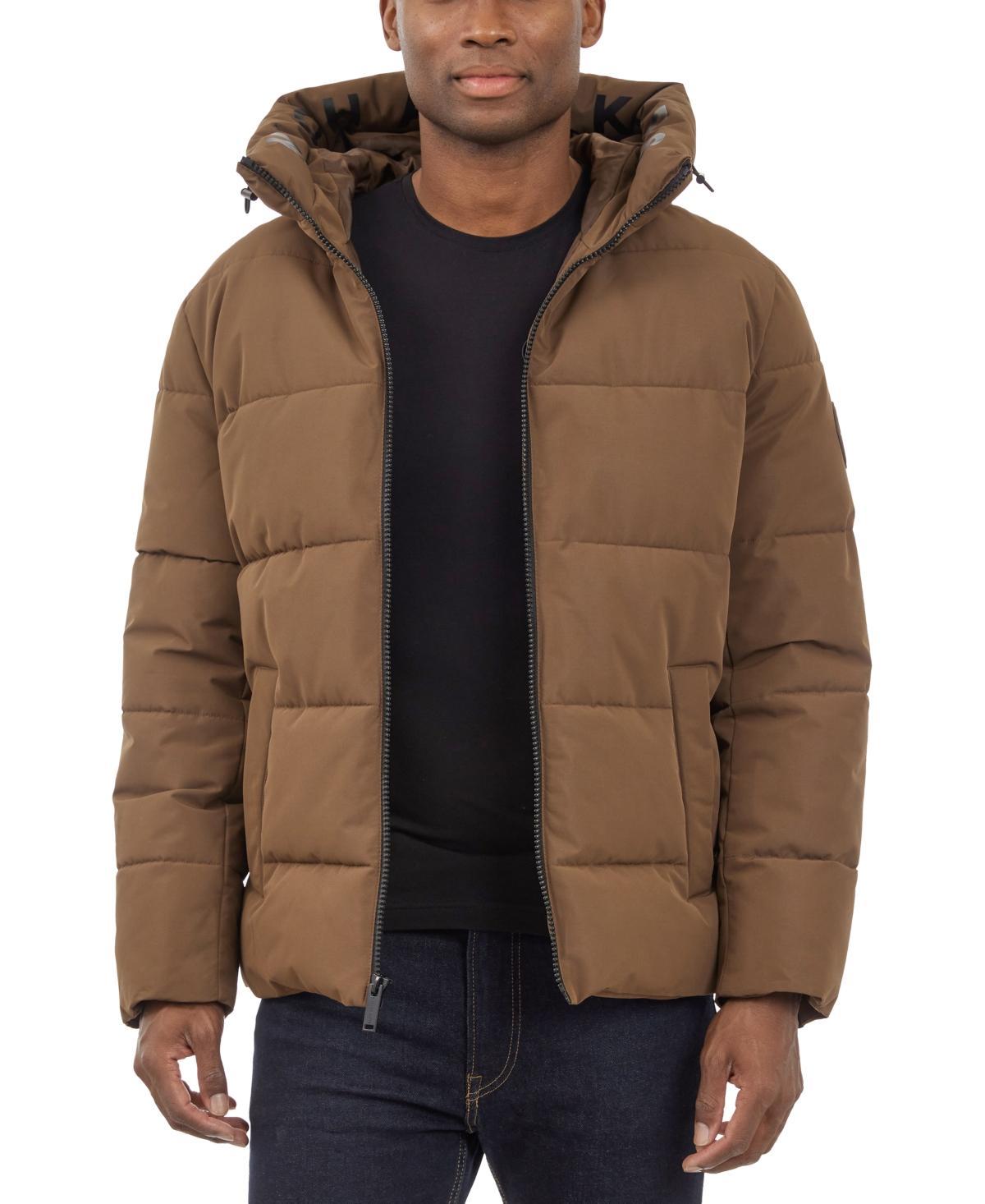 Michael Kors Mens Quilted Hooded Puffer Jacket Product Image