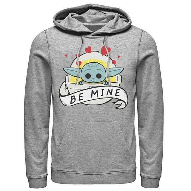 Mens Star Wars The Mandalorian The Child Be Mine Valentines Day Hoodie Product Image